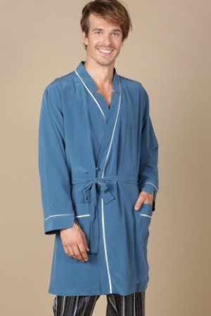 Peignoir soie Homme
