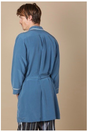 Peignoir soie Homme