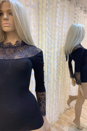 Pull Dentelle Ruban