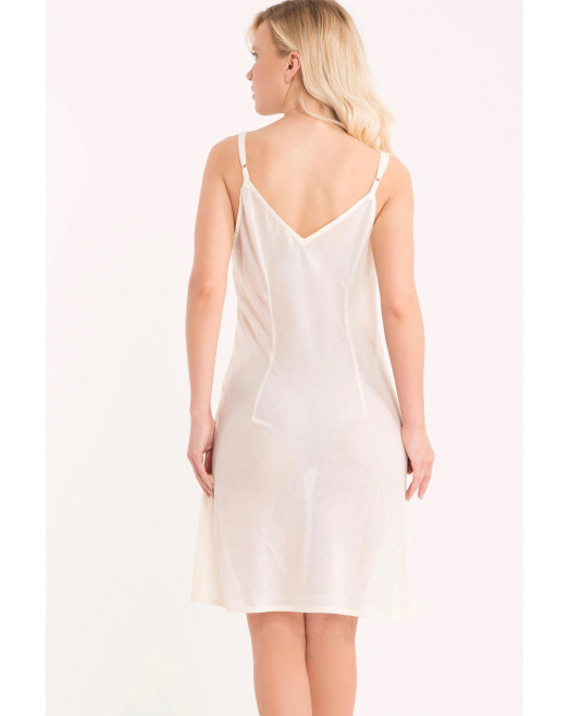 Fond de robe clearance coton noir