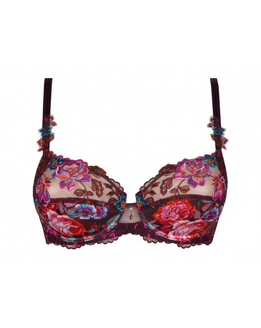 Soutien-Gorge Armature Aveu en Fleurs