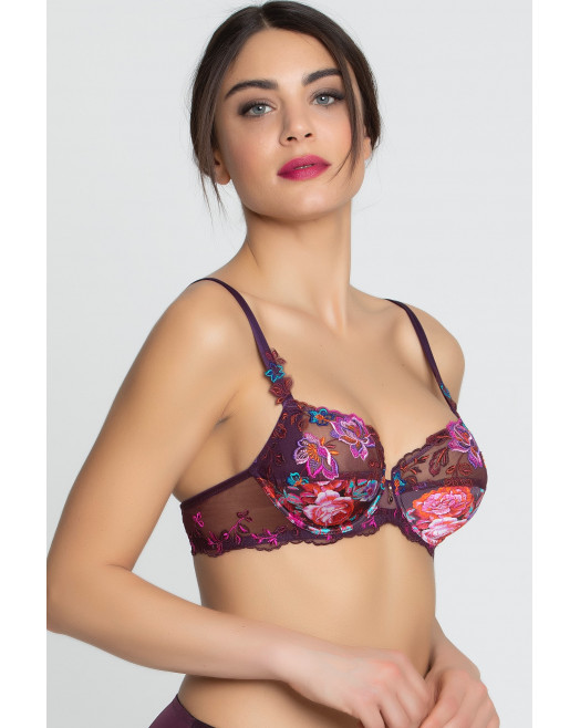 Soutien-Gorge Armature Aveu en Fleurs