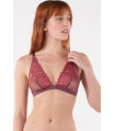 Sans armature Triangle Fleur Ikat