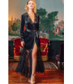Robe Longue Velours Pia