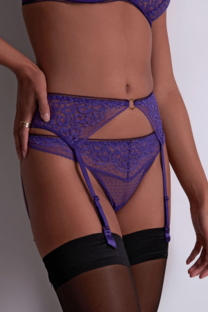 Porte jarretelle Illusion Fauve
