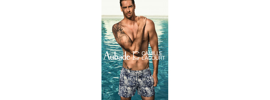 Maillot de bain homme Aubade Camille Lacourt